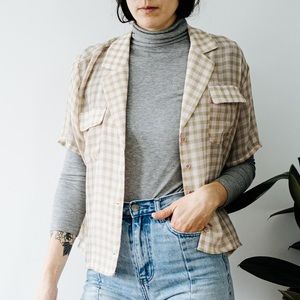 Nasty Gal button down blouse